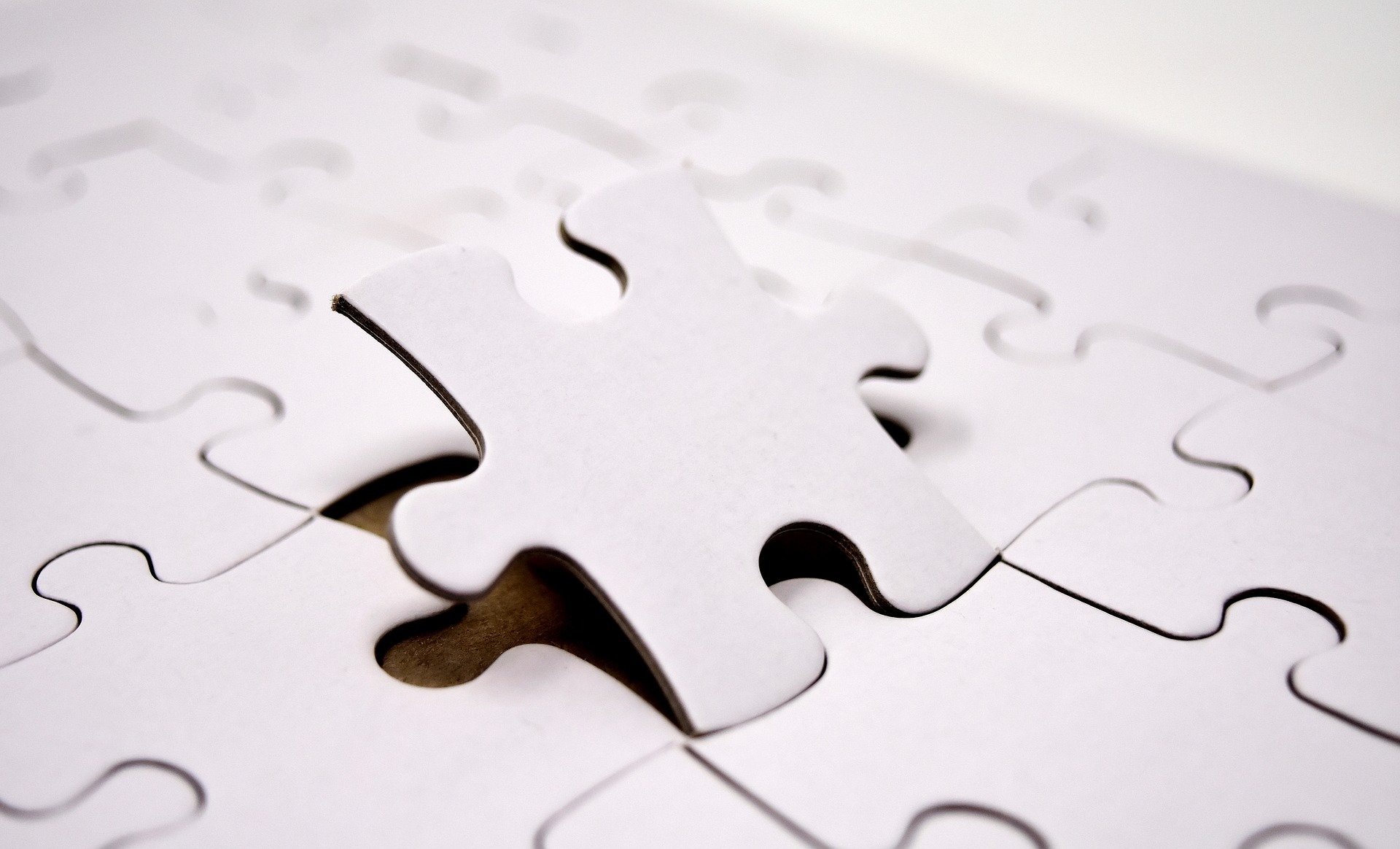 Puzzleteil für Puzzleteil