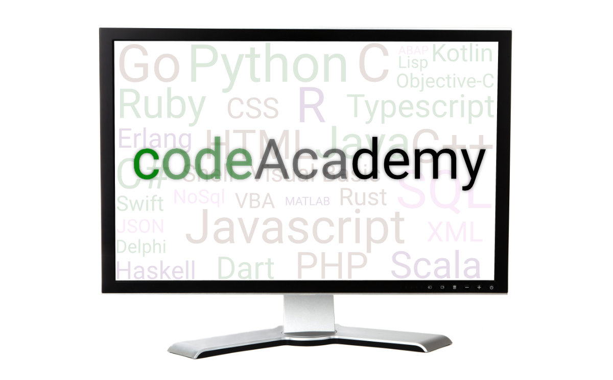 Bildschirm CodeAcademy